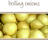 Boiling Onions