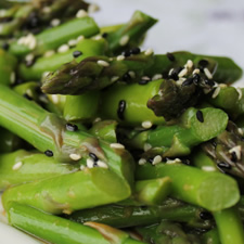 Asparagus in Asian Vinaigrette